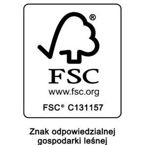 Certyfikat FSC® CoC (Forest Stewartship Council Chain of Custody). Certyfikat FSC® CoC (Forest Stewartship Council Chain of Custody).